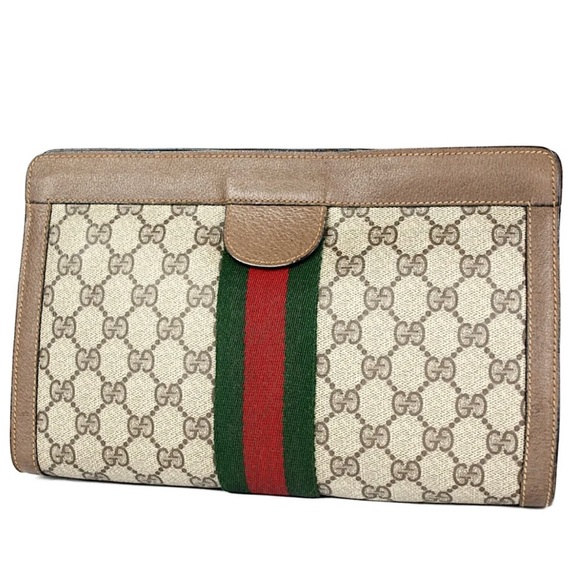 Gucci Ophidia GG Monogram Clutch Crossbody Bag - Picture 10 of 14
